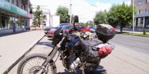 Yamaha XT 600 in Omsk, Russia